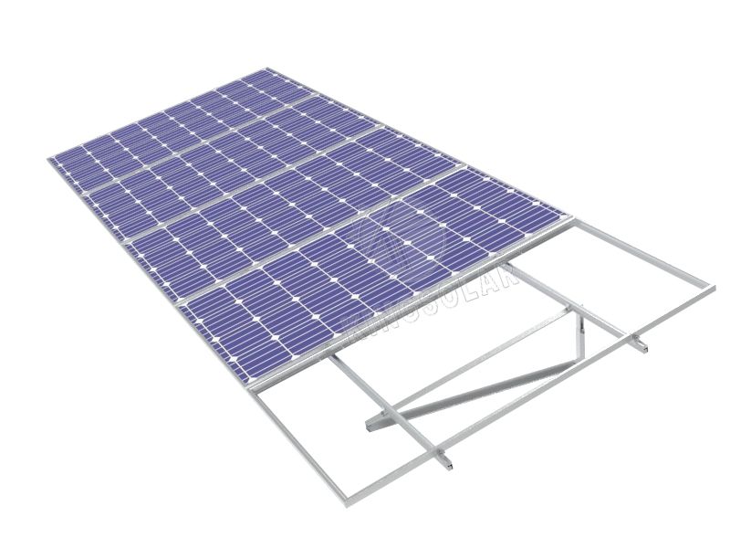 可调角度三脚架太阳能支架系统
