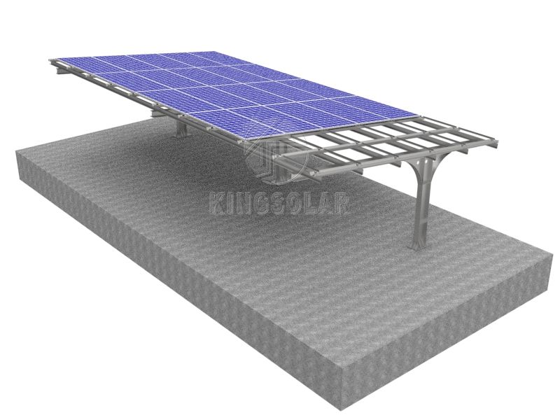 碳钢太阳能车棚安装系统
