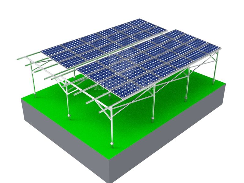 铝制农业农场太阳能支架系统