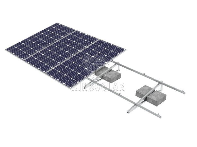 平屋顶镇流器太阳能支架系统