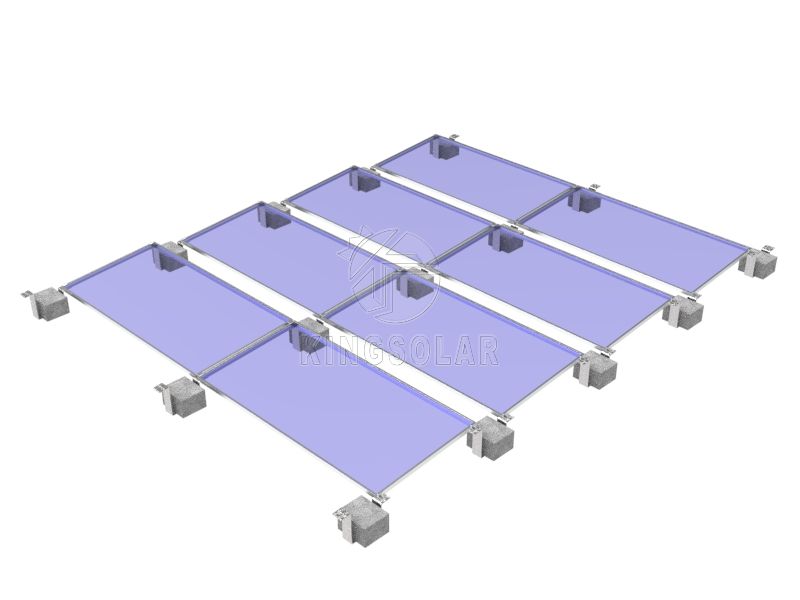 碳钢配件矩阵太阳能支架系统