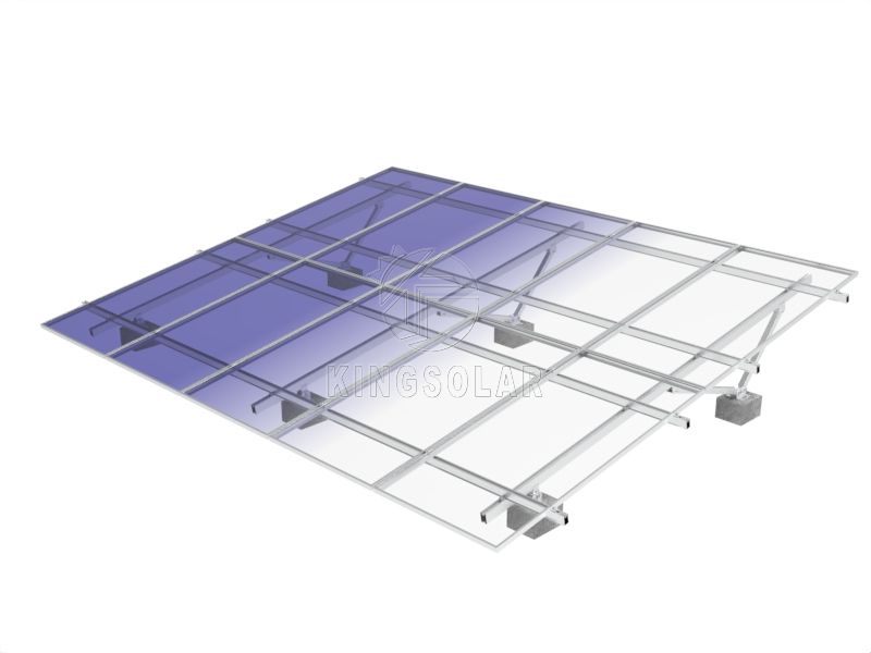 铝制太阳能电池板地面安装系统 - A 型